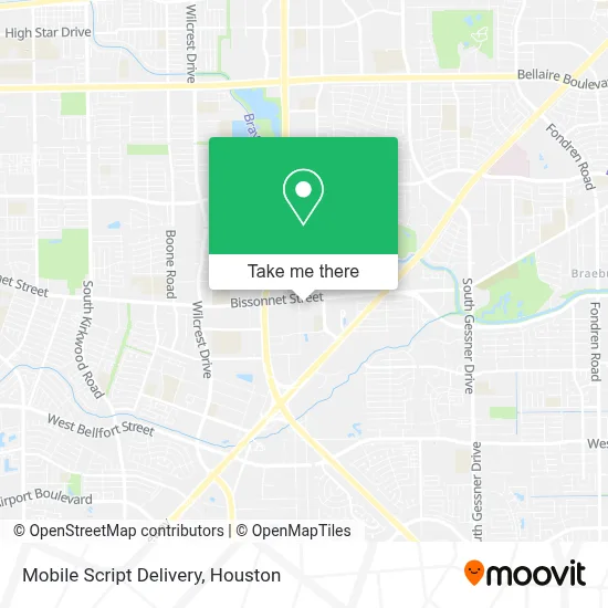 Mobile Script Delivery map