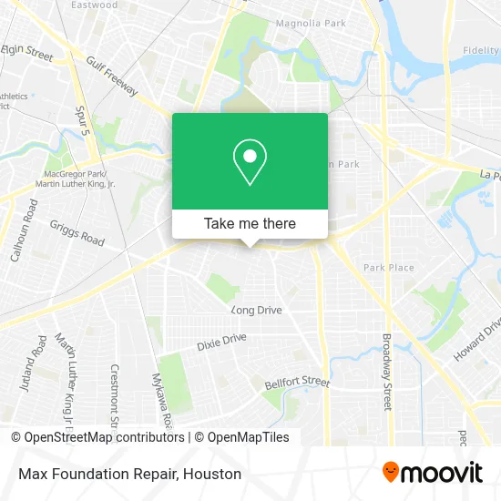Max Foundation Repair map