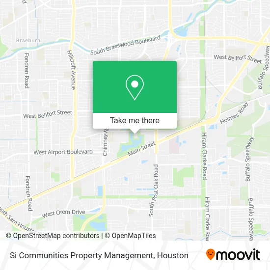 Si Communities Property Management map