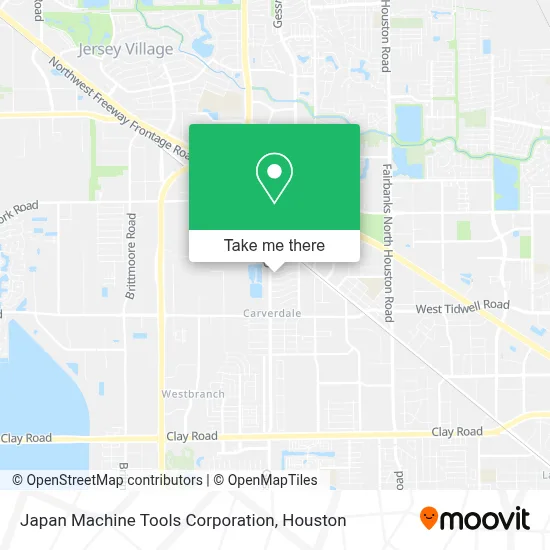Japan Machine Tools Corporation map