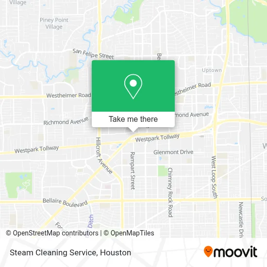 Steam Cleaning Service map