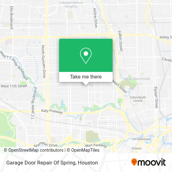 Garage Door Repair Of Spring map