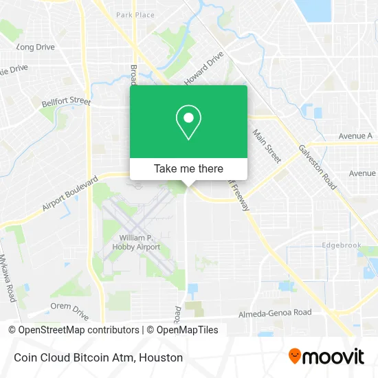 Coin Cloud Bitcoin Atm map