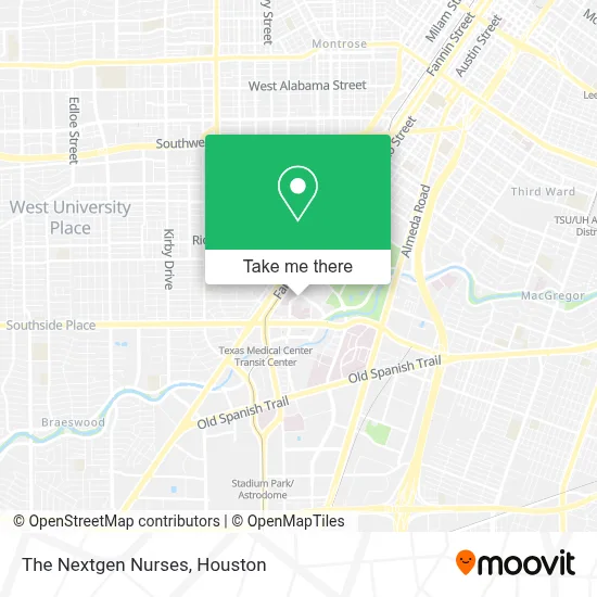 The Nextgen Nurses map