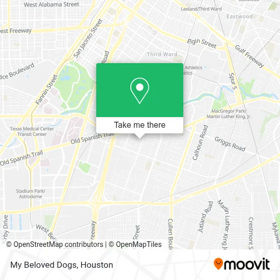 My Beloved Dogs map