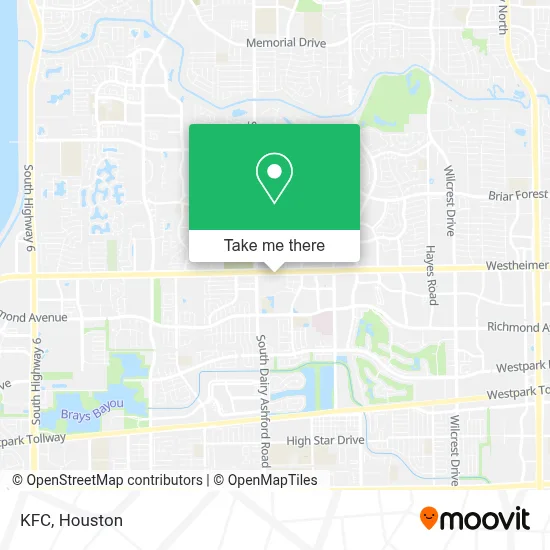 Kfc map