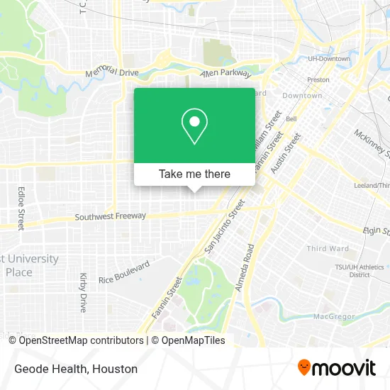 Geode Health map