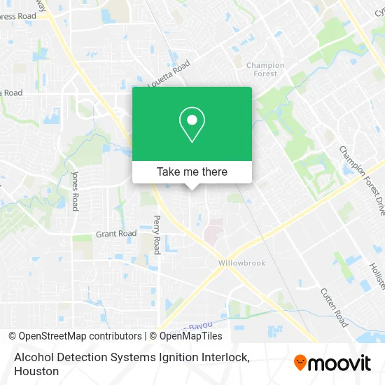 Alcohol Detection Systems Ignition Interlock map