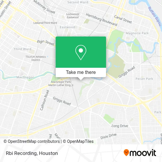 Mapa de Rbi Recording