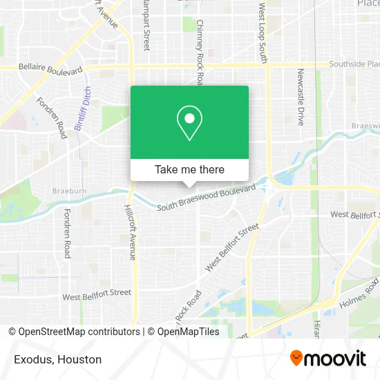 Exodus map