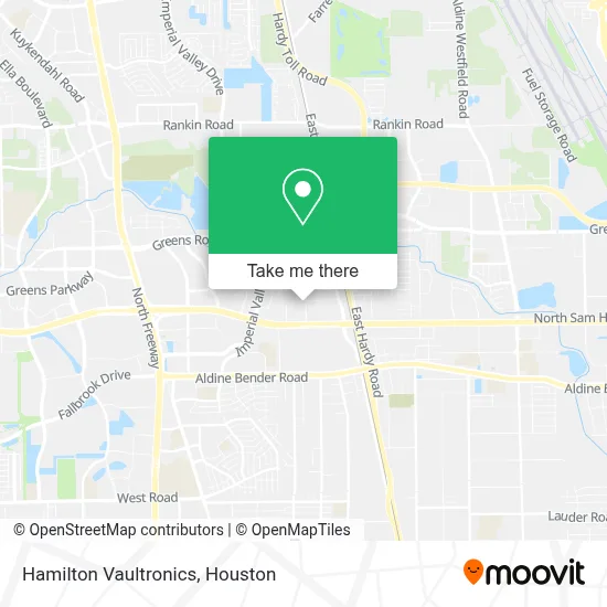 Hamilton Vaultronics map