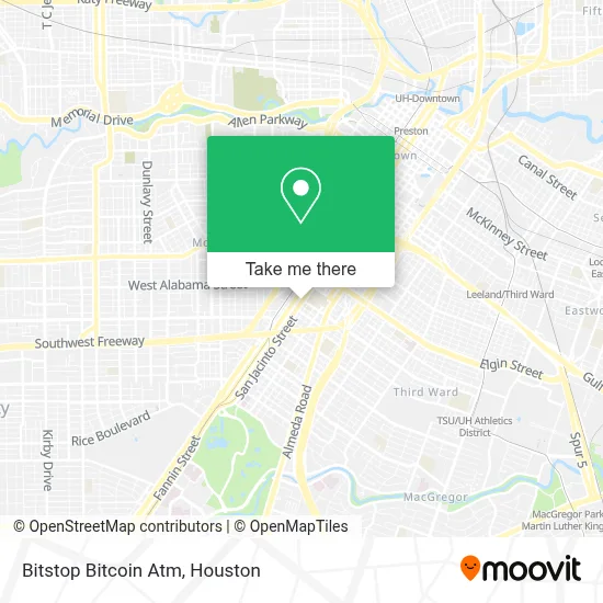 Bitstop Bitcoin Atm map