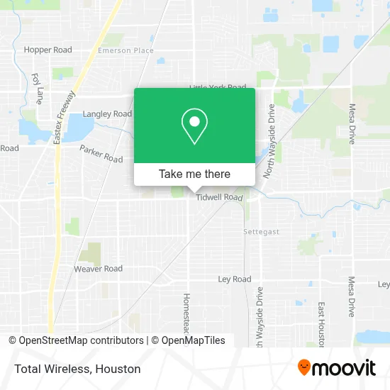 Total Wireless map