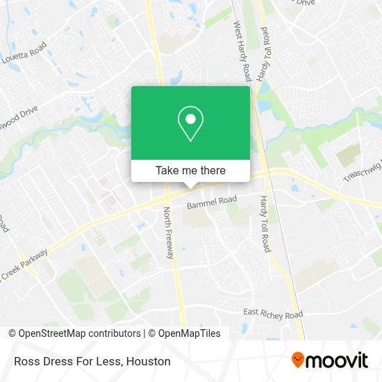 Ross Dress For Less map