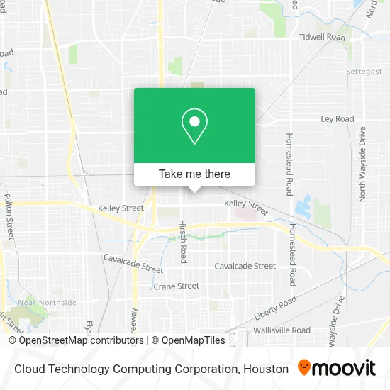 Cloud Technology Computing Corporation map