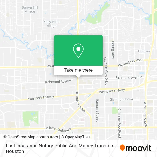 Fast Insurance Notary Public And Money Transfers map