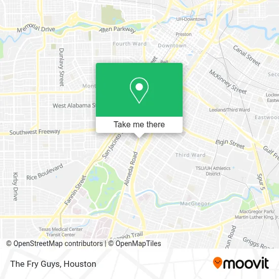 The Fry Guys map