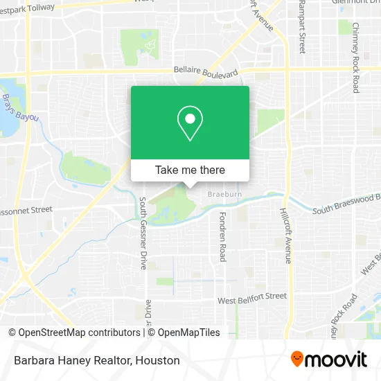 Barbara Haney Realtor map