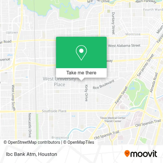 Ibc Bank Atm map