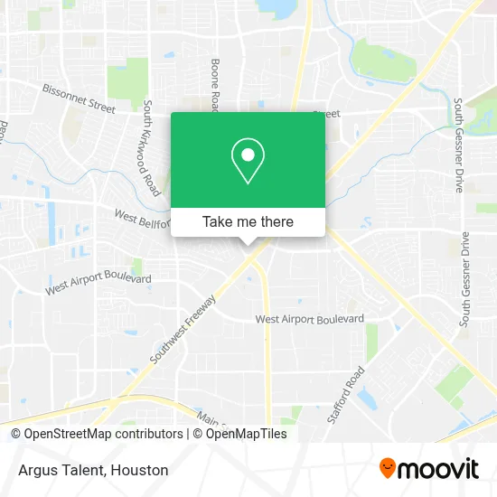 Argus Talent map