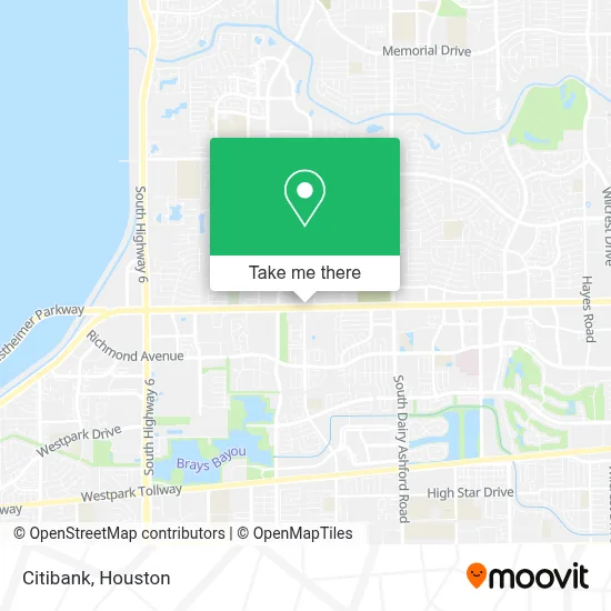 Citibank map