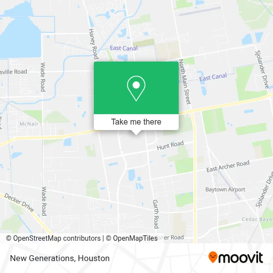 New Generations map