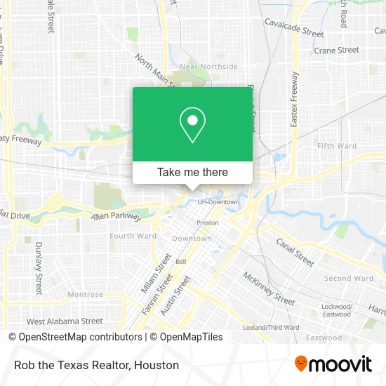 Rob the Texas Realtor map