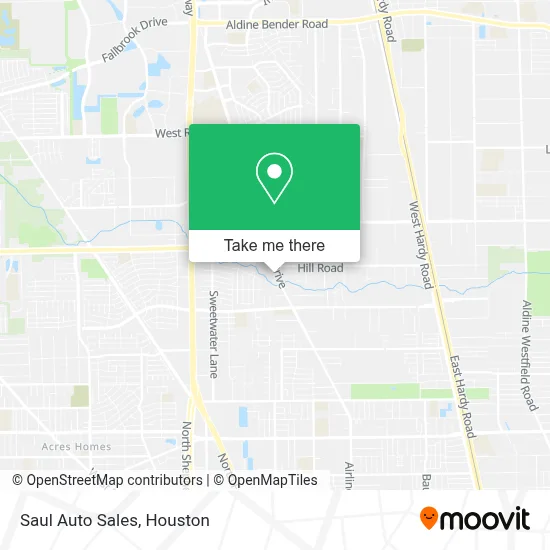 Saul Auto Sales map