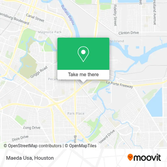 Maeda Usa map