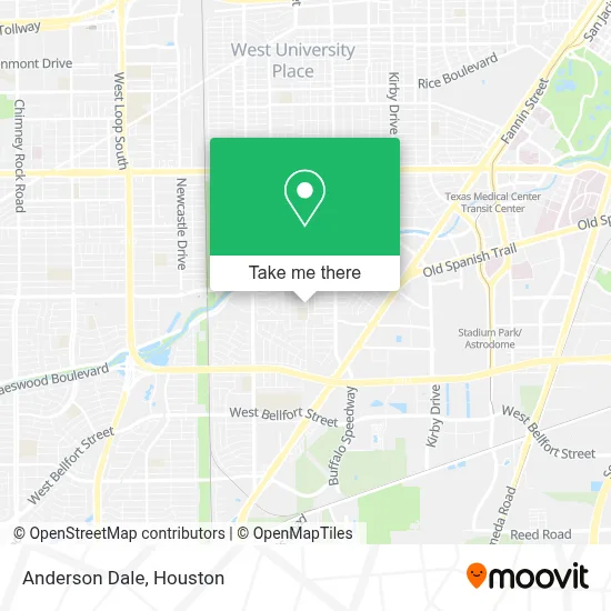Anderson Dale map