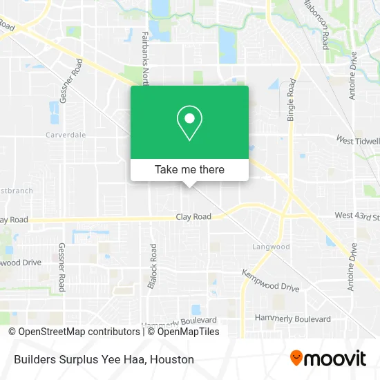 Builders Surplus Yee Haa map