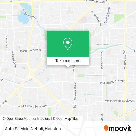 Auto Servicio Neftali map