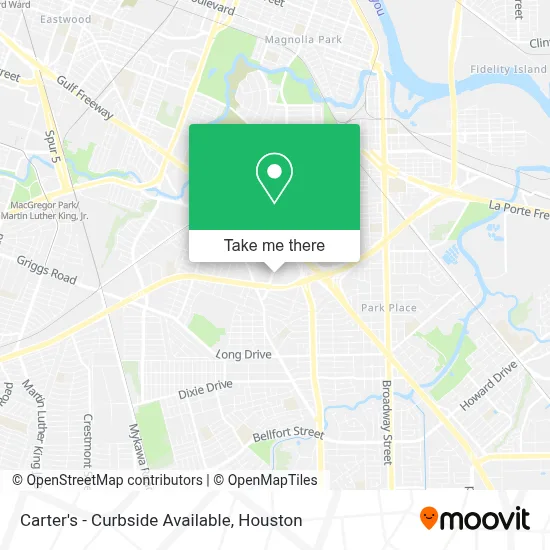 Carter's - Curbside Available map