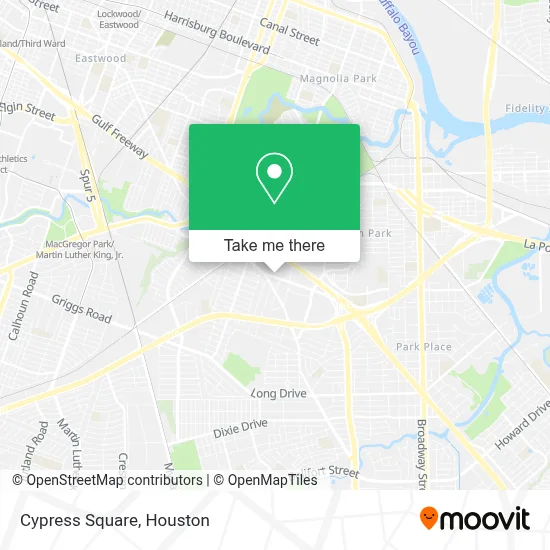 Cypress Square map