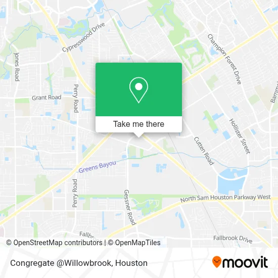 Congregate @Willowbrook map