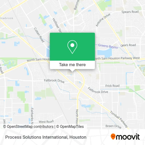 Process Solutions International map