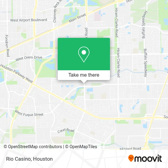 Rio Casino map
