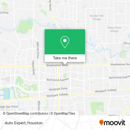 Auto Expert map
