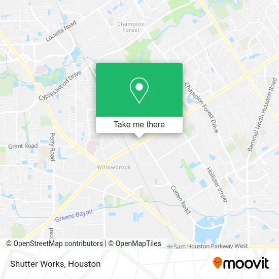 Shutter Works map