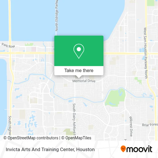 Invicta Arts And Training Center map