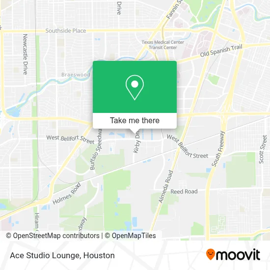 Ace Studio Lounge map