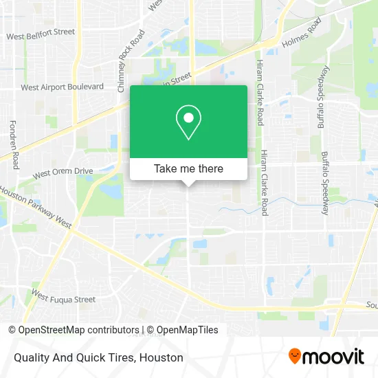 Quality And Quick Tires map