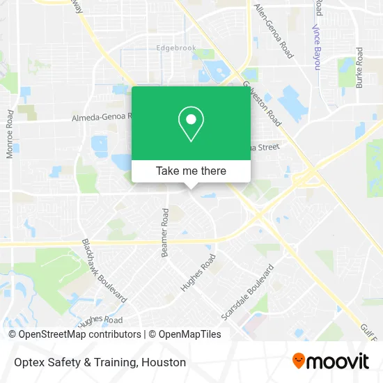 Optex Safety & Training map