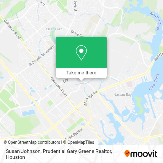 Susan Johnson, Prudential Gary Greene Realtor map