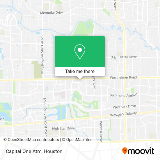 Capital One Atm map