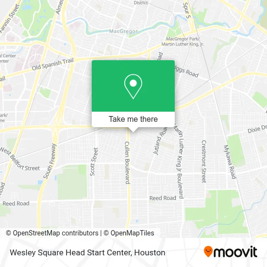 Mapa de Wesley Square Head Start Center