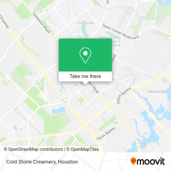 Cold Stone Creamery map
