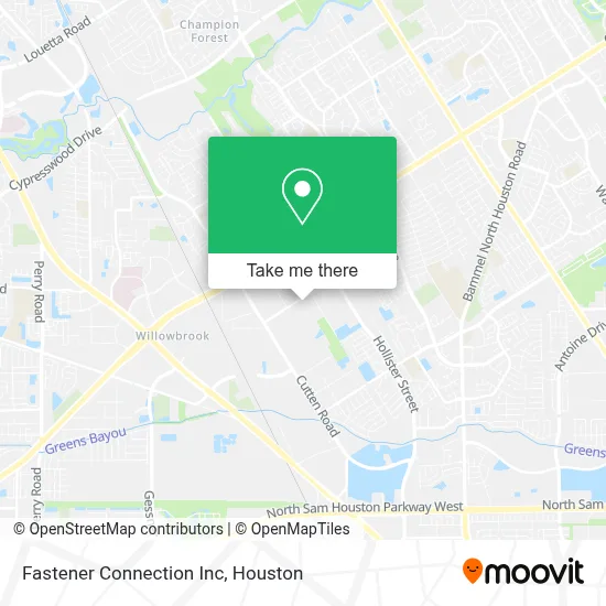 Fastener Connection Inc map