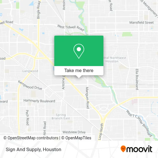 Sign And Supply map