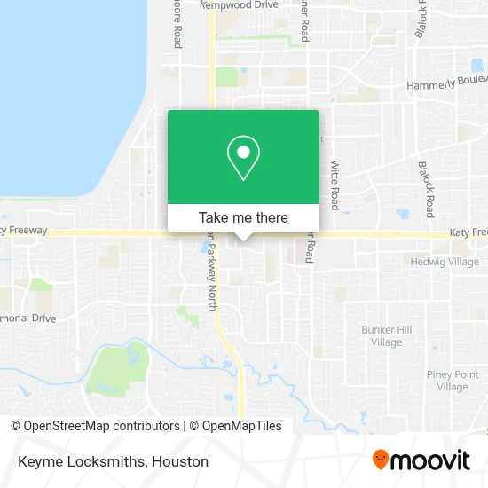 Keyme Locksmiths map